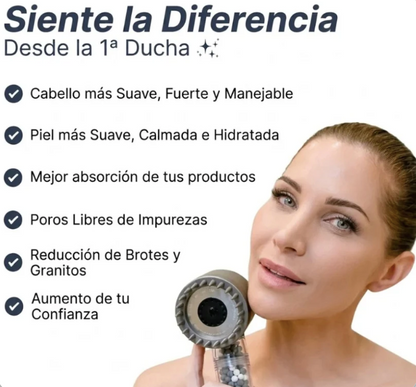 🔥 Cabezal Ducha Masajeadora Spa